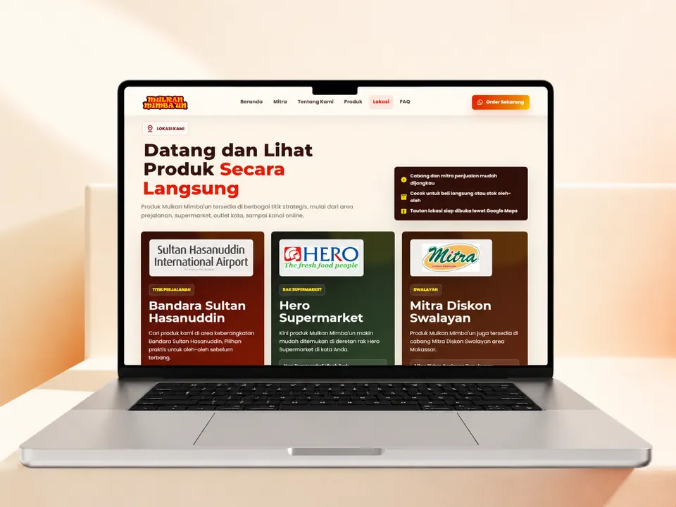 Koleksi produk Mulkan Mimba'un